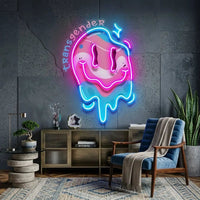 Authentic You With Pride LED Neon Sign Light Pop Art