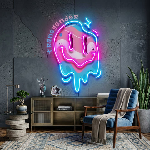 Authentic You With Pride LED Neon Sign Light Pop Art