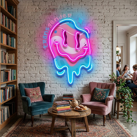 Authentic You With Pride LED Neon Sign Light Pop Art