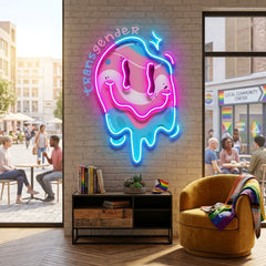 Authentic You With Pride LED Neon Sign Light Pop Art