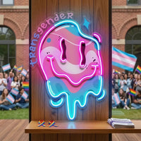 Authentic You With Pride LED Neon Sign Light Pop Art