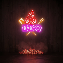 BBQ Neon Signs Led Neon Sign Party Decor Neon Sign
