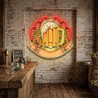 Beer Festival LED Neon Sign Light Pop Art