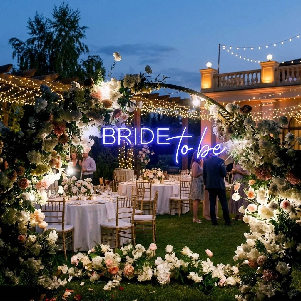 Bride To Be Neon Sign For Wedding, Custom Led Neon Sign Light, Wedding neon sign custom