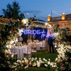 Bride To Be Neon Sign For Wedding, Custom Led Neon Sign Light, Wedding neon sign custom
