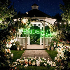 Bride To Be Neon Sign For Wedding, Custom Led Neon Sign Light, Wedding neon sign custom