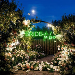 Bride To Be Neon Sign For Wedding, Custom Led Neon Sign Light, Wedding neon sign custom