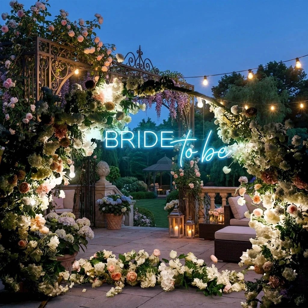 Bride To Be Neon Sign For Wedding, Custom Led Neon Sign Light, Wedding neon sign custom