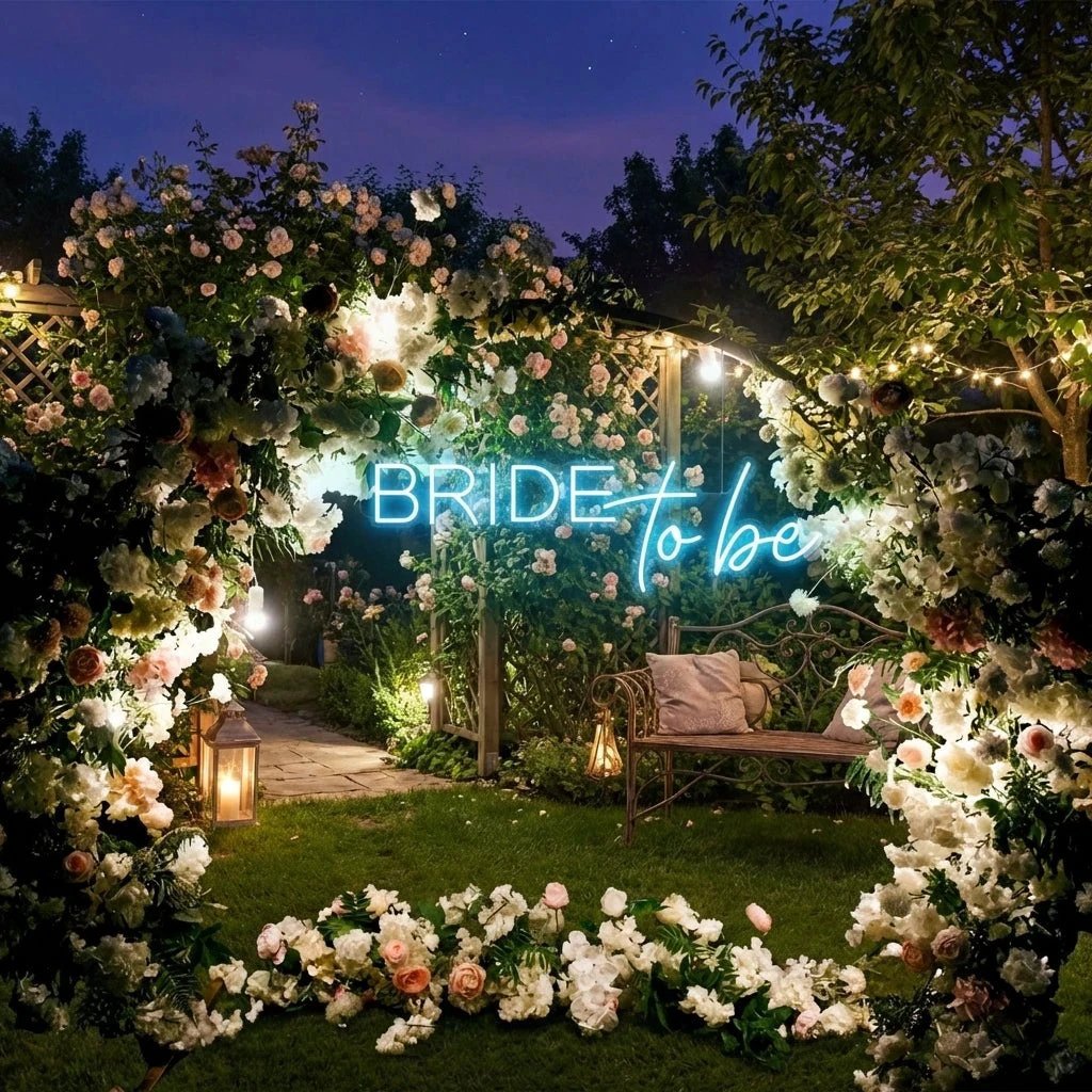 Bride To Be Neon Sign For Wedding, Custom Led Neon Sign Light, Wedding neon sign custom