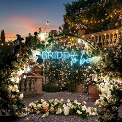 Bride To Be Neon Sign For Wedding, Custom Led Neon Sign Light, Wedding neon sign custom
