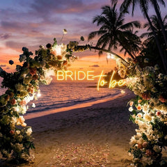 Bride To Be Neon Sign For Wedding, Custom Led Neon Sign Light, Wedding neon sign custom