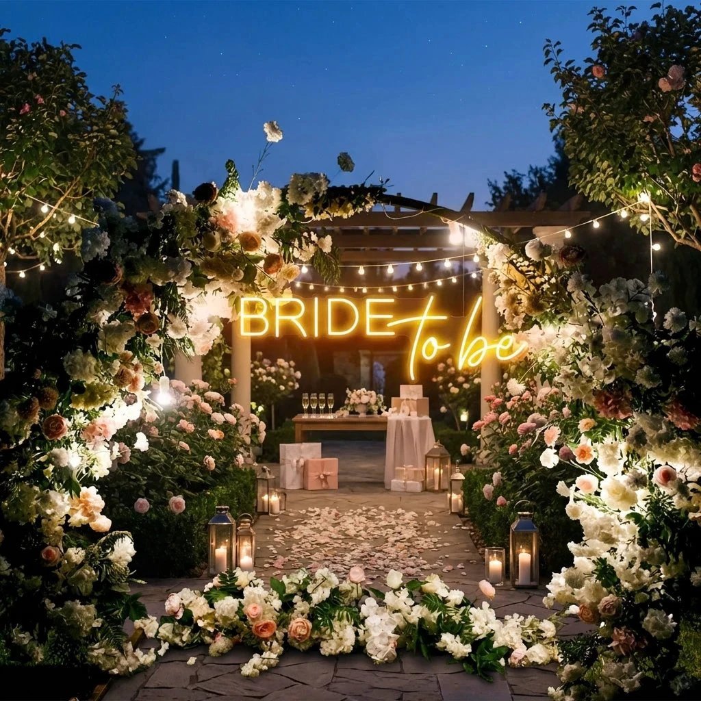 Bride To Be Neon Sign For Wedding, Custom Led Neon Sign Light, Wedding neon sign custom