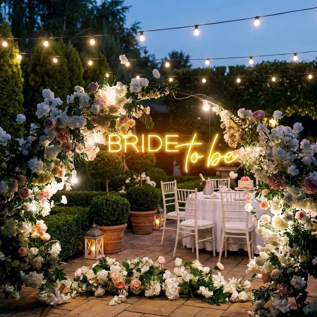 Bride To Be Neon Sign For Wedding, Custom Led Neon Sign Light, Wedding neon sign custom