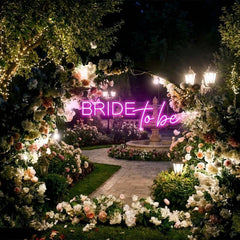 Bride To Be Neon Sign For Wedding, Custom Led Neon Sign Light, Wedding neon sign custom