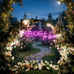 Bride To Be Neon Sign For Wedding, Custom Led Neon Sign Light, Wedding neon sign custom