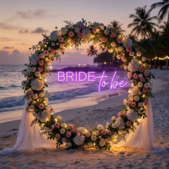 Bride To Be Neon Sign For Wedding, Custom Led Neon Sign Light, Wedding neon sign custom