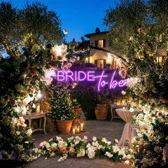 Bride To Be Neon Sign For Wedding, Custom Led Neon Sign Light, Wedding neon sign custom