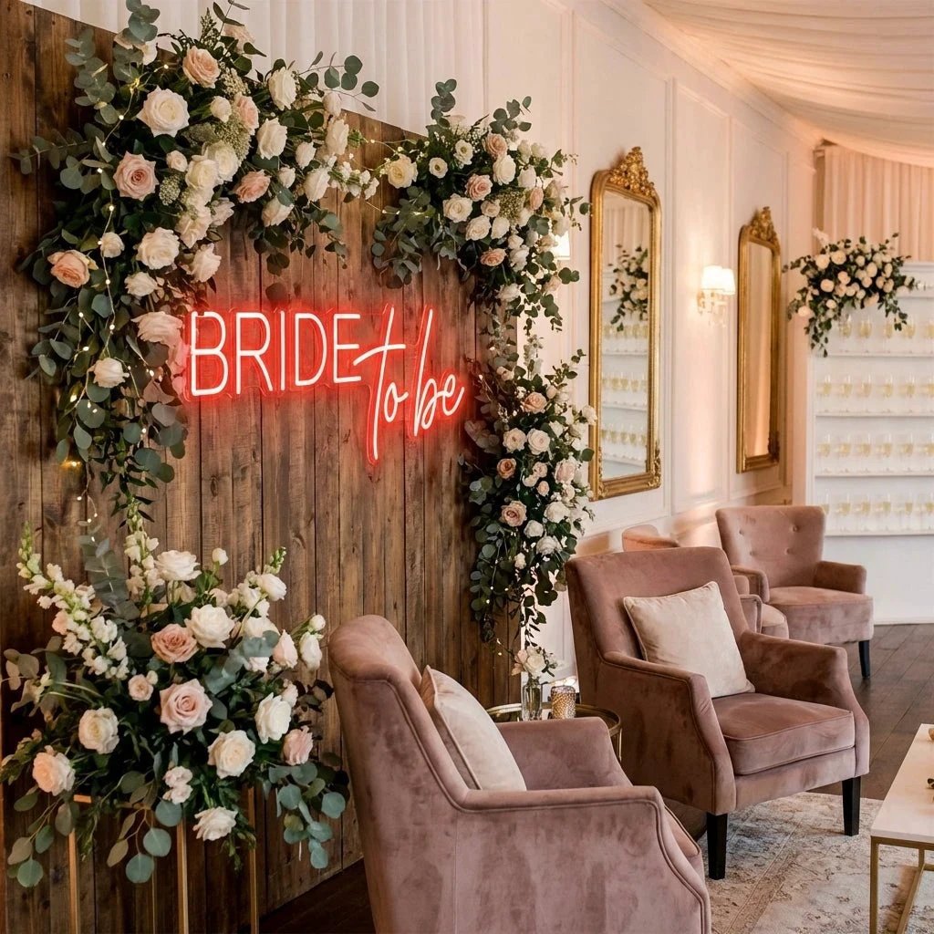 Bride To Be Neon Sign For Wedding, Custom Led Neon Sign Light, Wedding neon sign custom