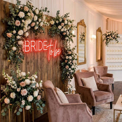Bride To Be Neon Sign For Wedding, Custom Led Neon Sign Light, Wedding neon sign custom