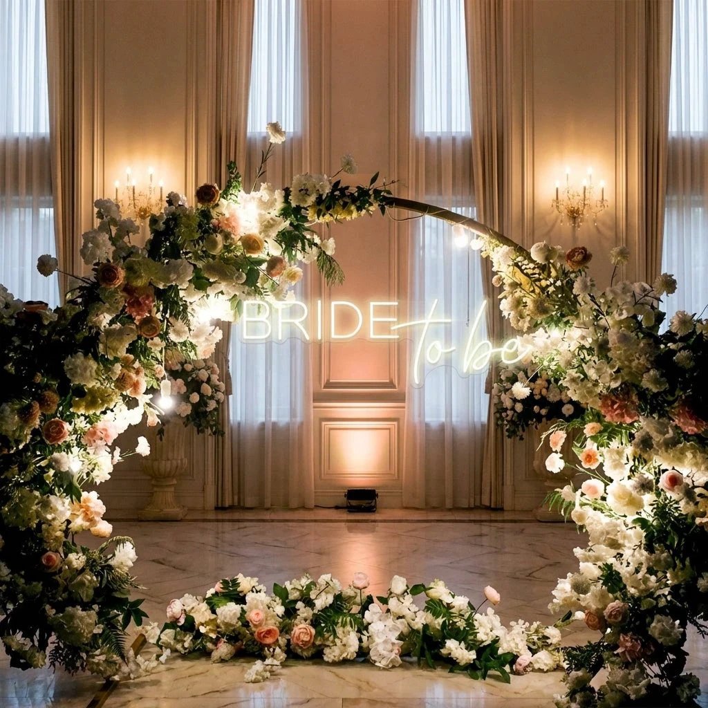 Bride To Be Neon Sign For Wedding, Custom Led Neon Sign Light, Wedding neon sign custom