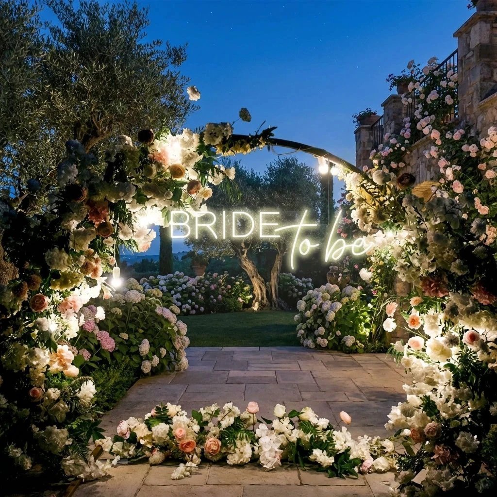 Bride To Be Neon Sign For Wedding, Custom Led Neon Sign Light, Wedding neon sign custom