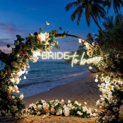 Bride To Be Neon Sign For Wedding, Custom Led Neon Sign Light, Wedding neon sign custom
