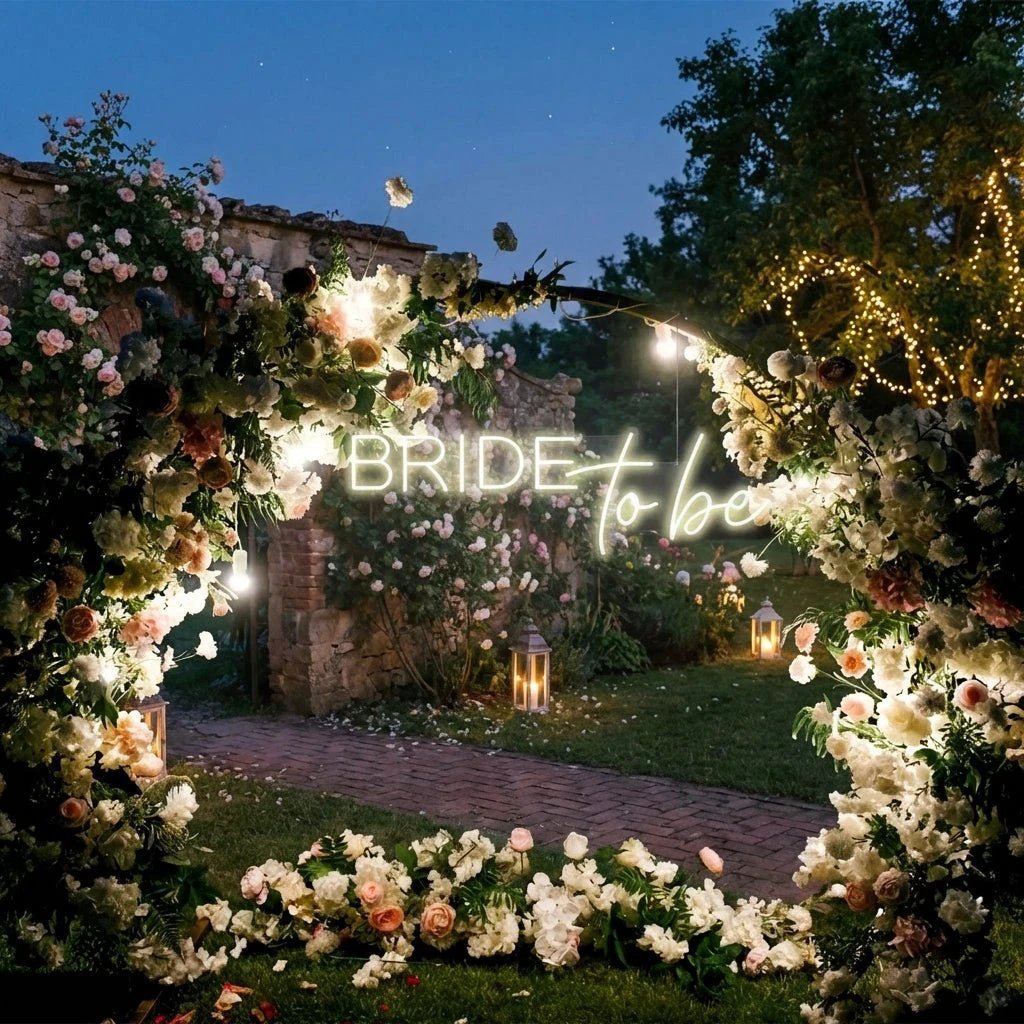 Bride To Be Neon Sign For Wedding, Custom Led Neon Sign Light, Wedding neon sign custom