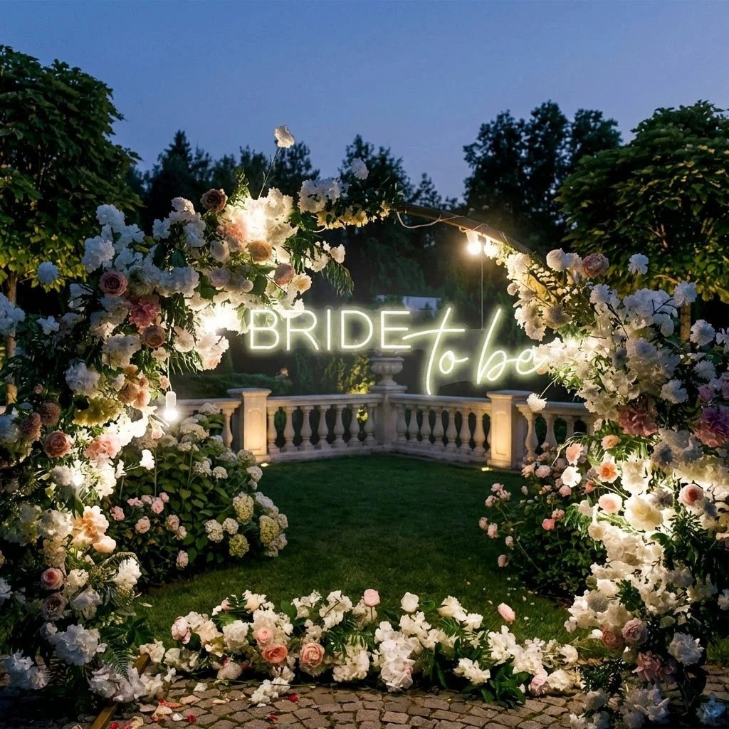 Bride To Be Neon Sign For Wedding, Custom Led Neon Sign Light, Wedding neon sign custom