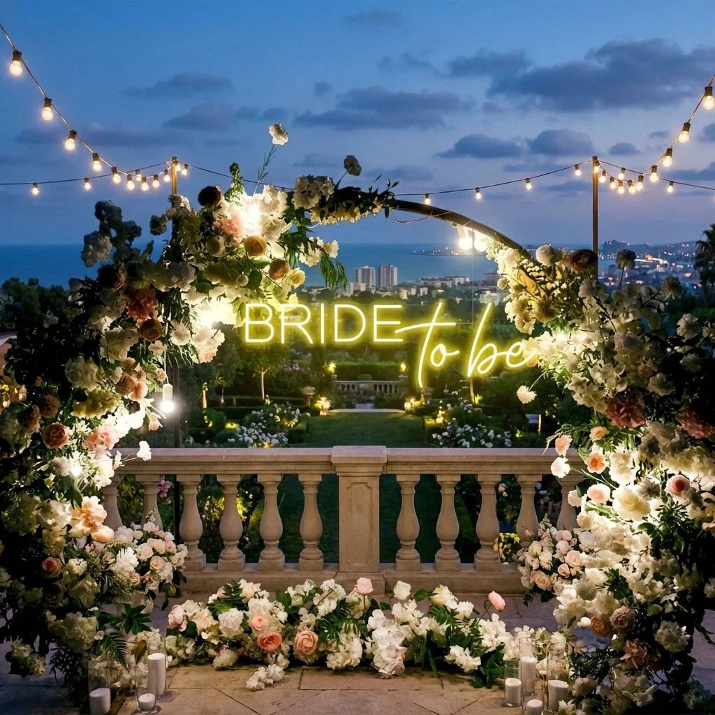Bride To Be Neon Sign For Wedding, Custom Led Neon Sign Light, Wedding neon sign custom