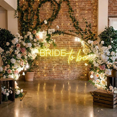 Bride To Be Neon Sign For Wedding, Custom Led Neon Sign Light, Wedding neon sign custom