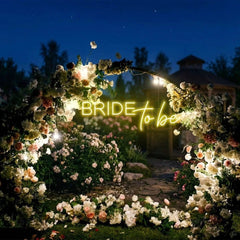 Bride To Be Neon Sign For Wedding, Custom Led Neon Sign Light, Wedding neon sign custom