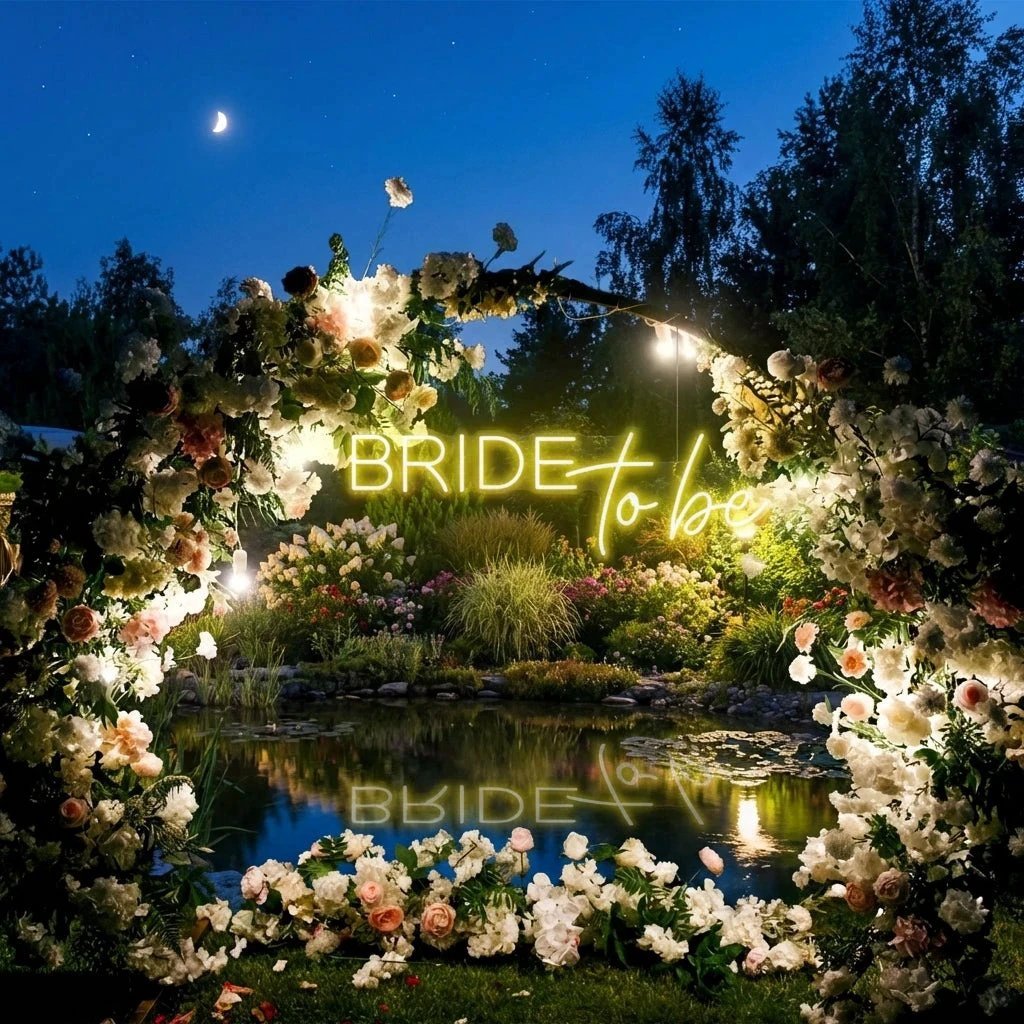 Bride To Be Neon Sign For Wedding, Custom Led Neon Sign Light, Wedding neon sign custom