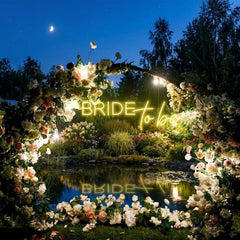 Bride To Be Neon Sign For Wedding, Custom Led Neon Sign Light, Wedding neon sign custom