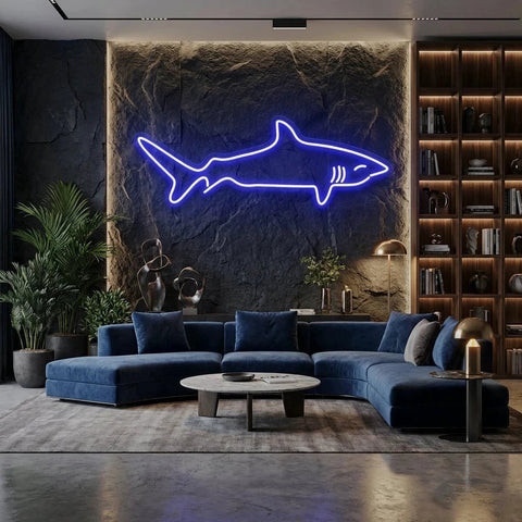 Bull Shark Led Neon Sign Light