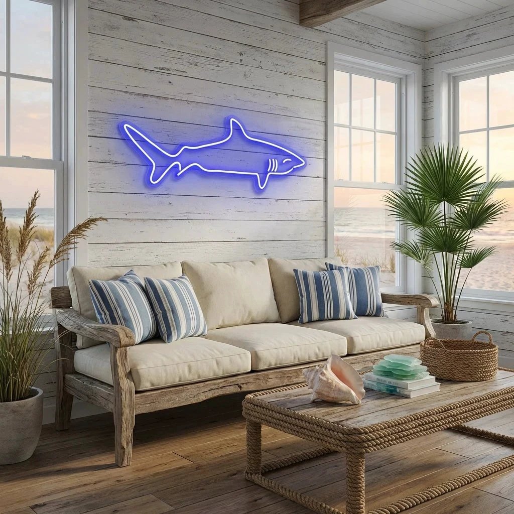 Bull Shark Led Neon Sign Light