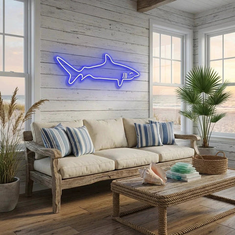 Bull Shark Led Neon Sign Light