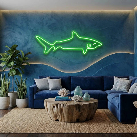 Bull Shark Led Neon Sign Light