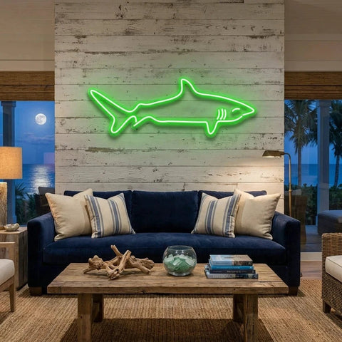 Bull Shark Led Neon Sign Light