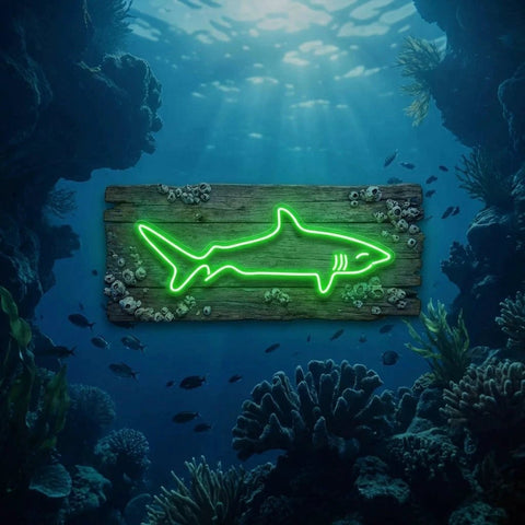 Bull Shark Led Neon Sign Light