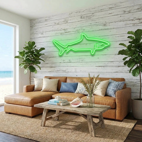 Bull Shark Led Neon Sign Light
