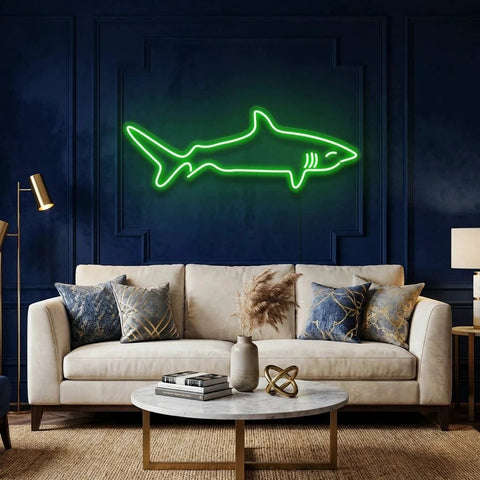 Bull Shark Led Neon Sign Light