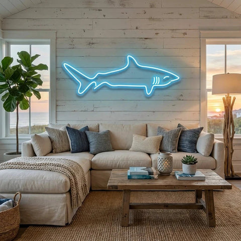 Bull Shark Led Neon Sign Light