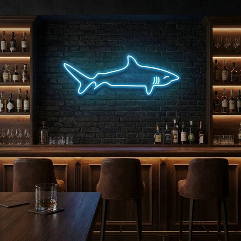 Bull Shark Led Neon Sign Light