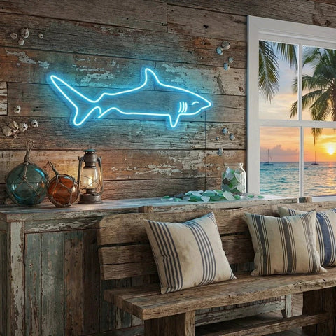 Bull Shark Led Neon Sign Light