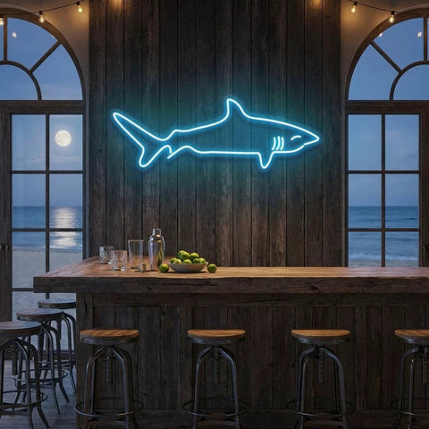 Bull Shark Led Neon Sign Light