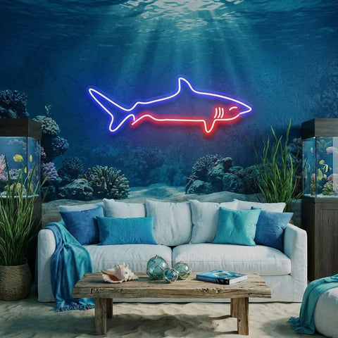 Bull Shark Led Neon Sign Light
