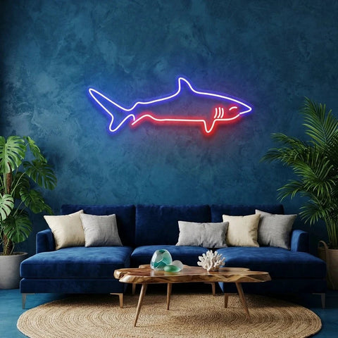 Bull Shark Led Neon Sign Light