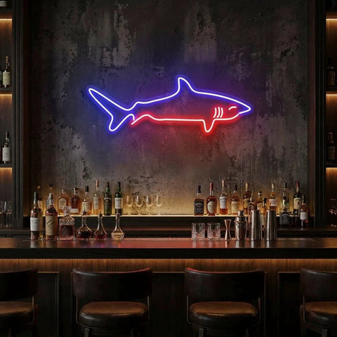 Bull Shark Led Neon Sign Light