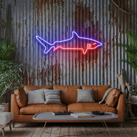 Bull Shark Led Neon Sign Light