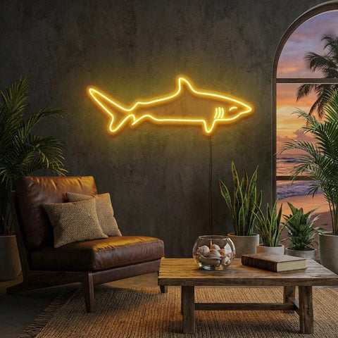 Bull Shark Led Neon Sign Light